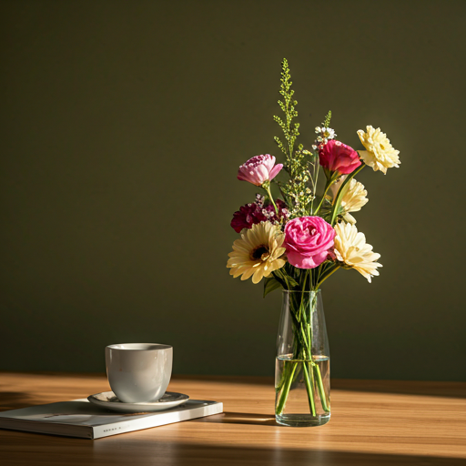 Composition florale premium en hommage